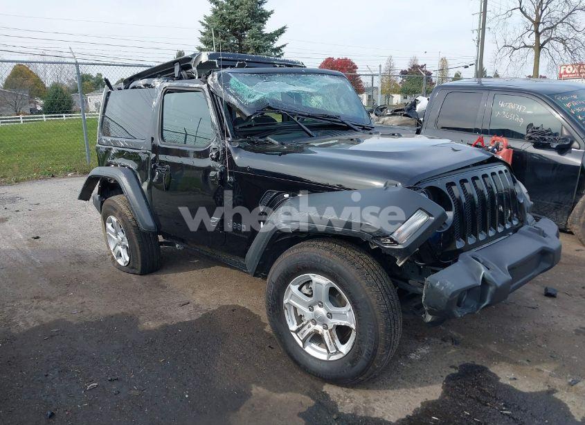 2023 Jeep Wrangler 2-DOOR SPORT S 4X4 (VIN 1C4HJXAG9PW549529) main photo