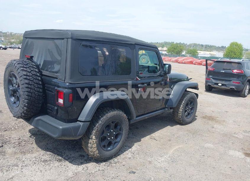 Photo 4 of 2023 Jeep Wrangler 2-DOOR WILLYS SPORT 4X4 (VIN 1C4HJXAG9PW674630)