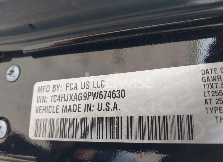 Photo 9 of 2023 Jeep Wrangler 2-DOOR WILLYS SPORT 4X4 (VIN 1C4HJXAG9PW674630)