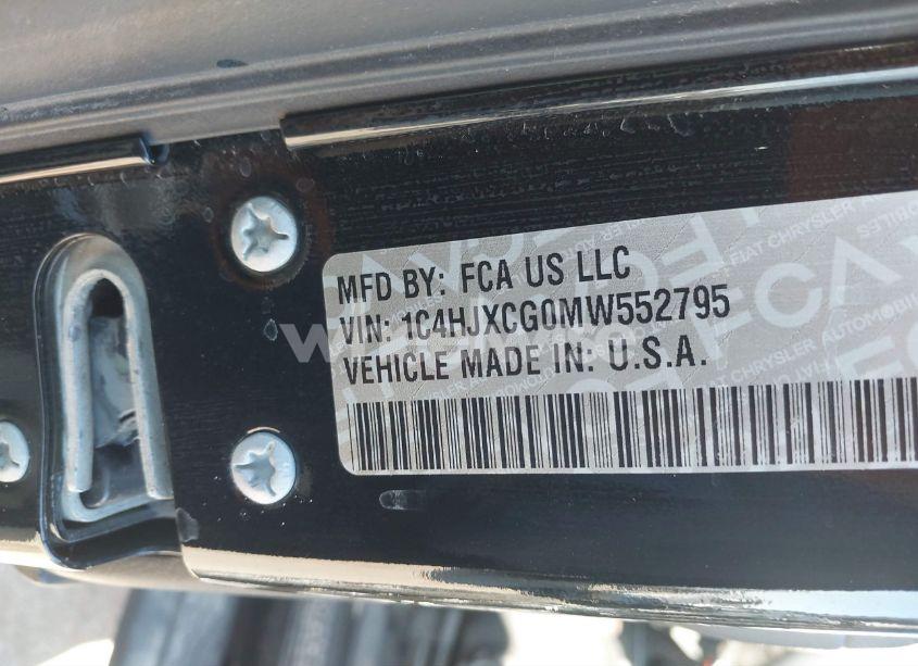 Photo 9 of 2021 Jeep Wrangler RUBICON 4X4 (VIN 1C4HJXCG0MW552795)