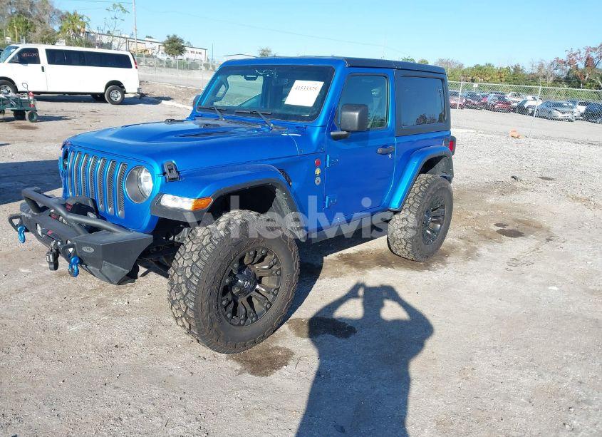 Photo 2 of 2022 Jeep Wrangler RUBICON 4X4 (VIN 1C4HJXCNXNW166059)