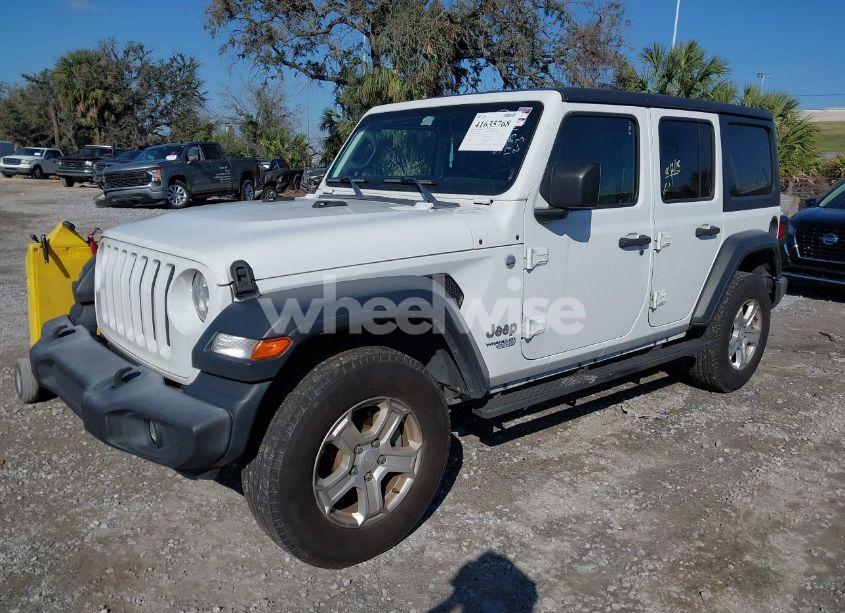 Photo 2 of 2018 Jeep Wrangler UNLIMITED SPORT S 4X4 (VIN 1C4HJXDG0JW177579)