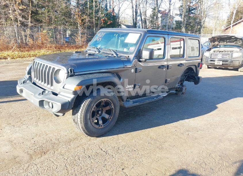 Photo 2 of 2018 Jeep Wrangler UNLIMITED SPORT S 4X4 (VIN 1C4HJXDG0JW280355)