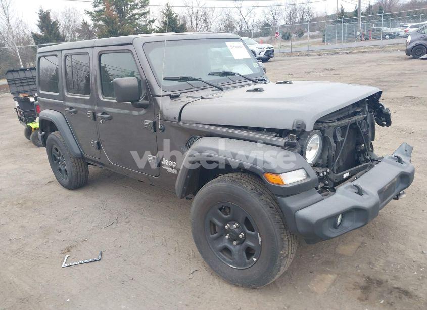 2019 Jeep Wrangler UNLIMITED SPORT 4X4 (VIN 1C4HJXDG0KW559807) main photo