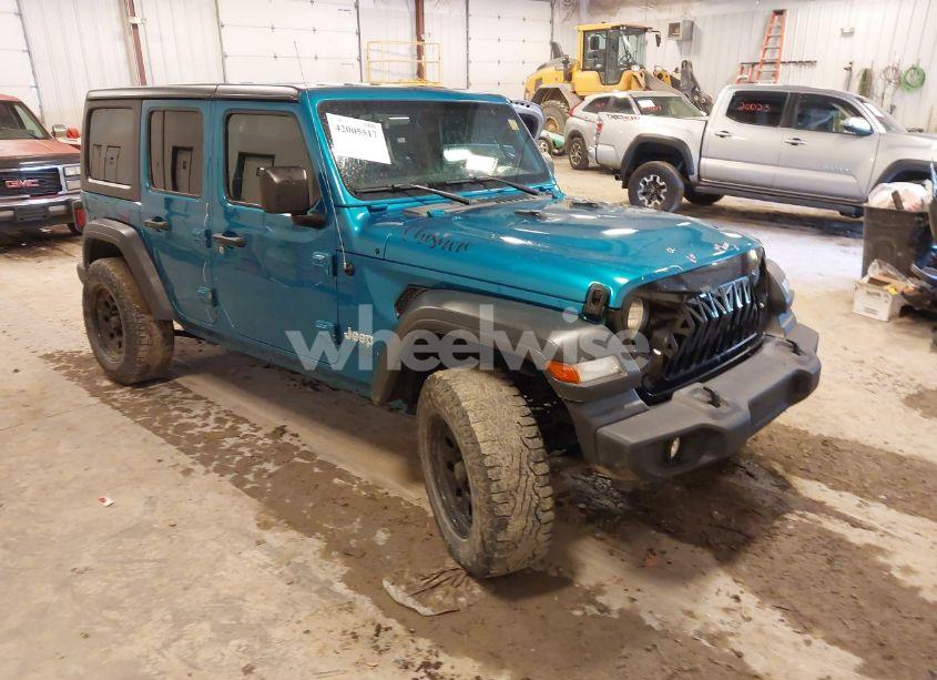 2019 Jeep Wrangler UNLIMITED SPORT S 4X4 (VIN 1C4HJXDG0KW617379) main photo