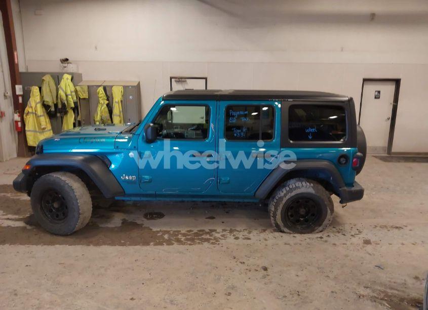 Photo 14 of 2019 Jeep Wrangler UNLIMITED SPORT S 4X4 (VIN 1C4HJXDG0KW617379)