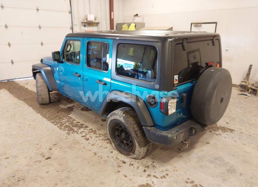 Photo 3 of 2019 Jeep Wrangler UNLIMITED SPORT S 4X4 (VIN 1C4HJXDG0KW617379)