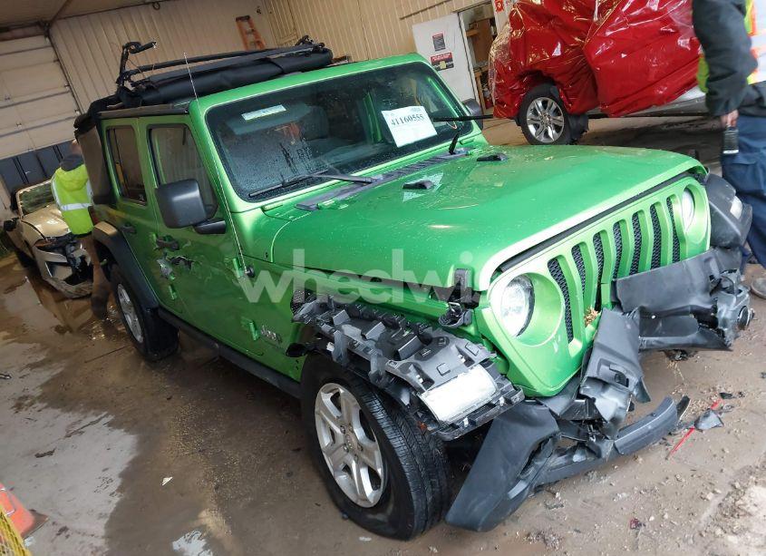 2019 Jeep Wrangler UNLIMITED SPORT (VIN 1C4HJXDG0KW648812) main photo