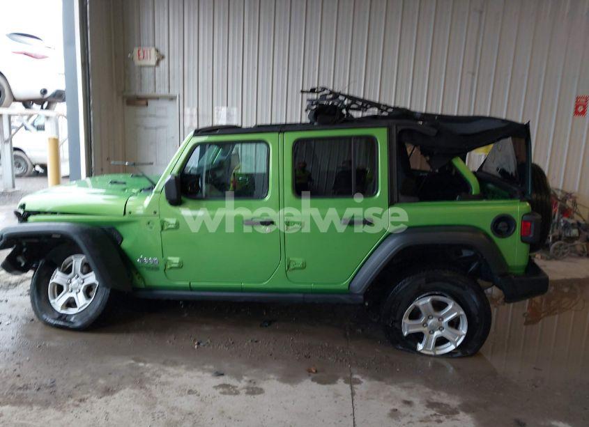 Photo 14 of 2019 Jeep Wrangler UNLIMITED SPORT (VIN 1C4HJXDG0KW648812)