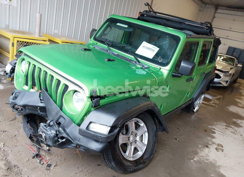 Photo 2 of 2019 Jeep Wrangler UNLIMITED SPORT (VIN 1C4HJXDG0KW648812)