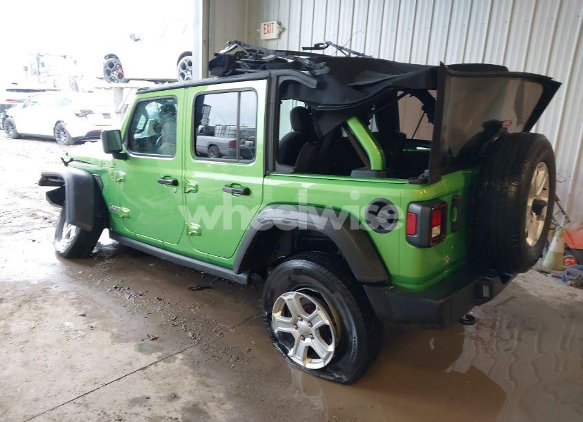 Photo 3 of 2019 Jeep Wrangler UNLIMITED SPORT (VIN 1C4HJXDG0KW648812)