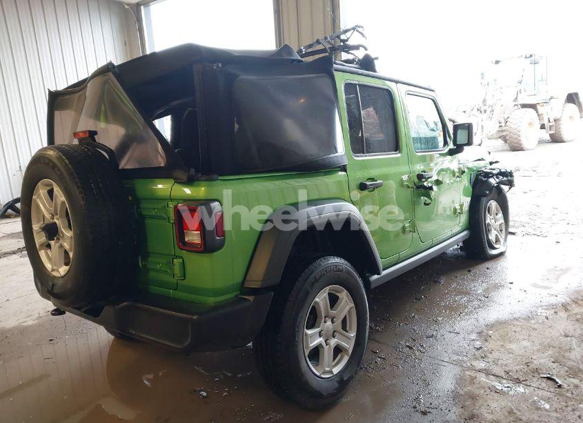 Photo 4 of 2019 Jeep Wrangler UNLIMITED SPORT (VIN 1C4HJXDG0KW648812)