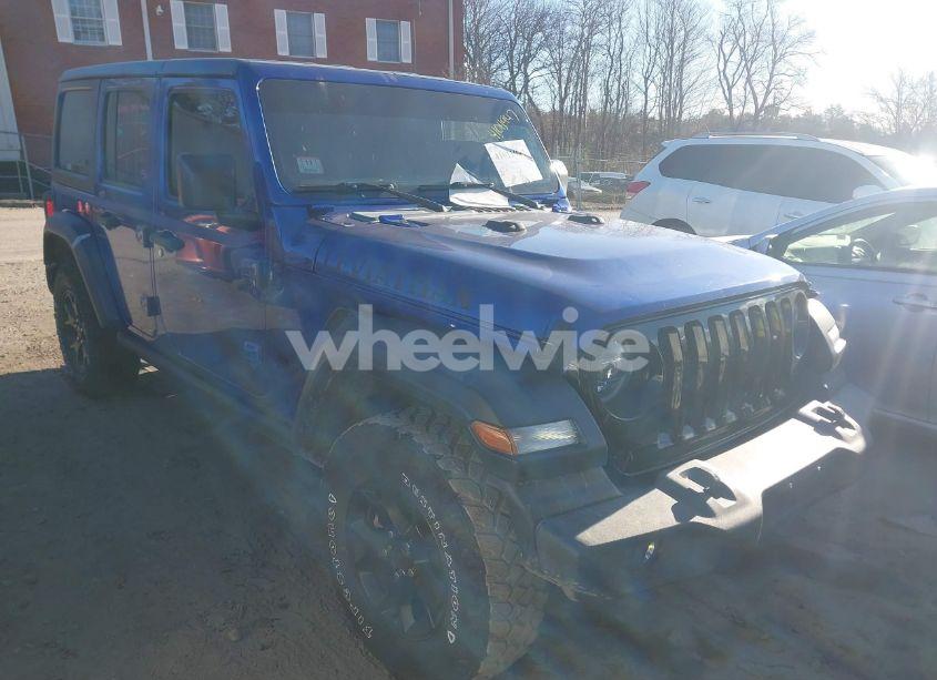2020 Jeep Wrangler UNLIMITED WILLYS 4X4 (VIN 1C4HJXDG0LW205478) main photo