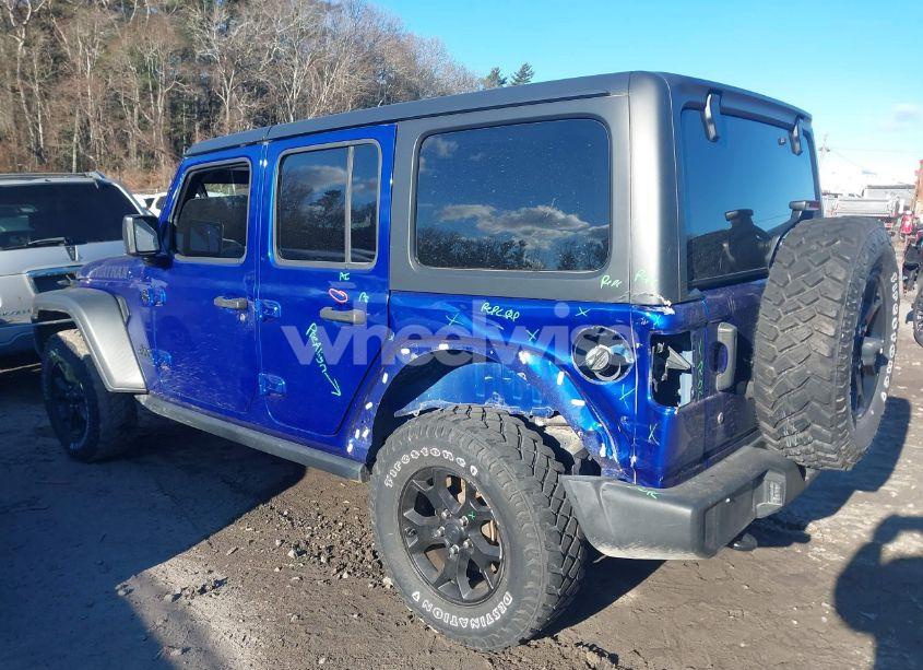 Photo 3 of 2020 Jeep Wrangler UNLIMITED WILLYS 4X4 (VIN 1C4HJXDG0LW205478)