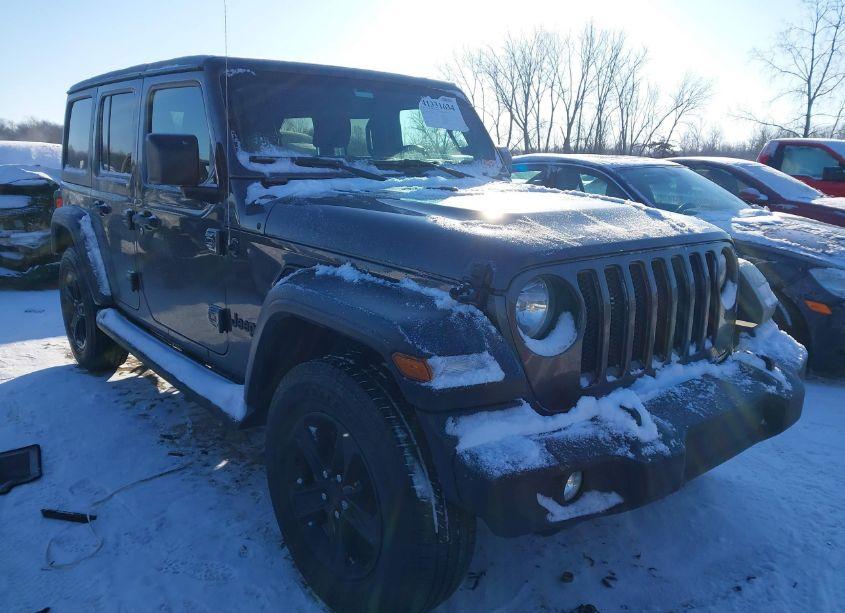 2020 Jeep Wrangler UNLIMITED SPORT ALTITUDE 4X4 (VIN 1C4HJXDG0LW328522) main photo