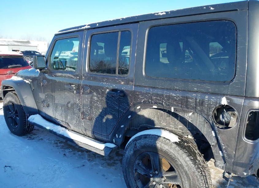 Photo 14 of 2020 Jeep Wrangler UNLIMITED SPORT ALTITUDE 4X4 (VIN 1C4HJXDG0LW328522)