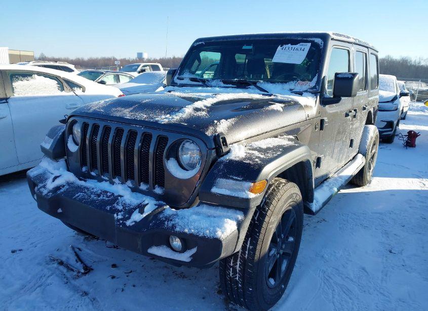 Photo 2 of 2020 Jeep Wrangler UNLIMITED SPORT ALTITUDE 4X4 (VIN 1C4HJXDG0LW328522)