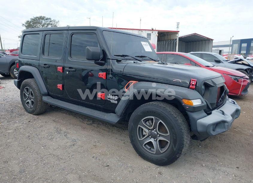 2021 Jeep Wrangler UNLIMITED SPORT S 4X4 (VIN 1C4HJXDG0MW572866) main photo