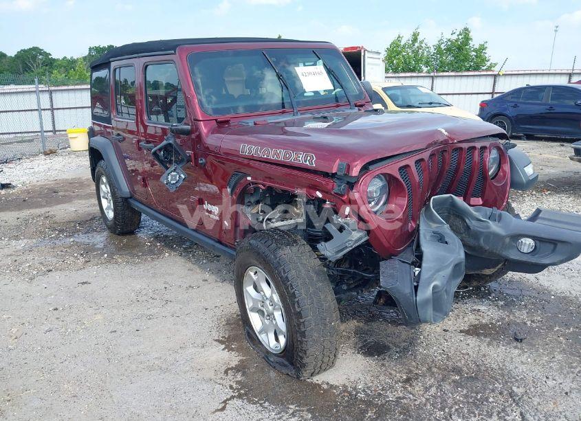 2021 Jeep Wrangler UNLIMITED ISLANDER 4X4 (VIN 1C4HJXDG0MW709711) main photo