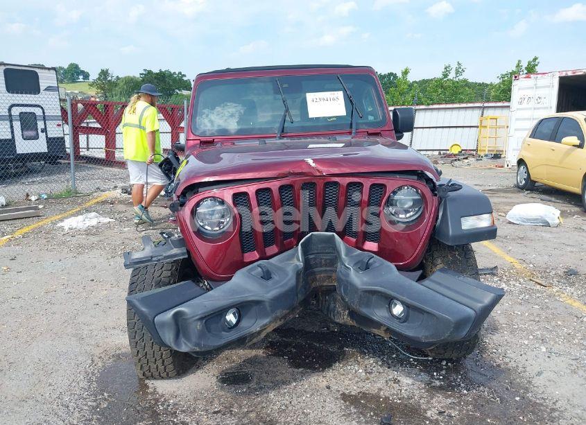 Photo 12 of 2021 Jeep Wrangler UNLIMITED ISLANDER 4X4 (VIN 1C4HJXDG0MW709711)