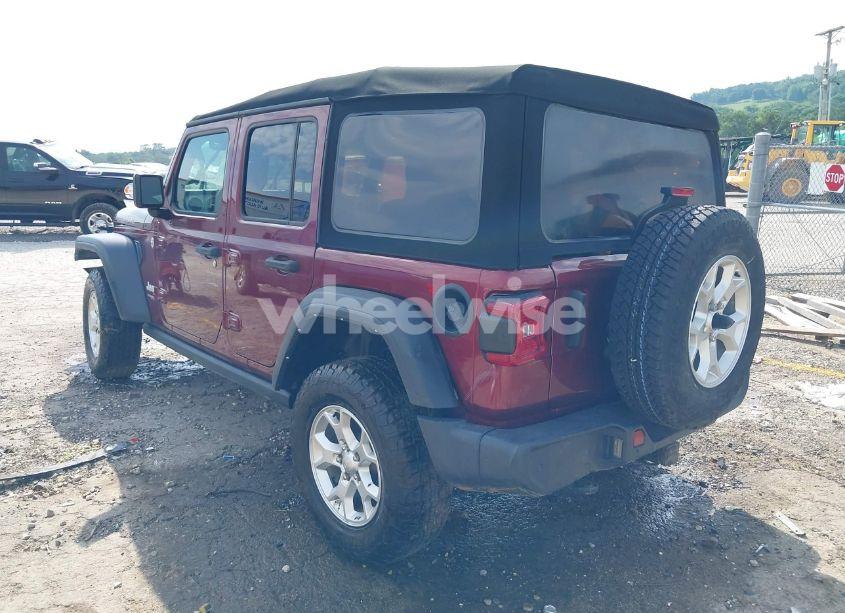 Photo 3 of 2021 Jeep Wrangler UNLIMITED ISLANDER 4X4 (VIN 1C4HJXDG0MW709711)