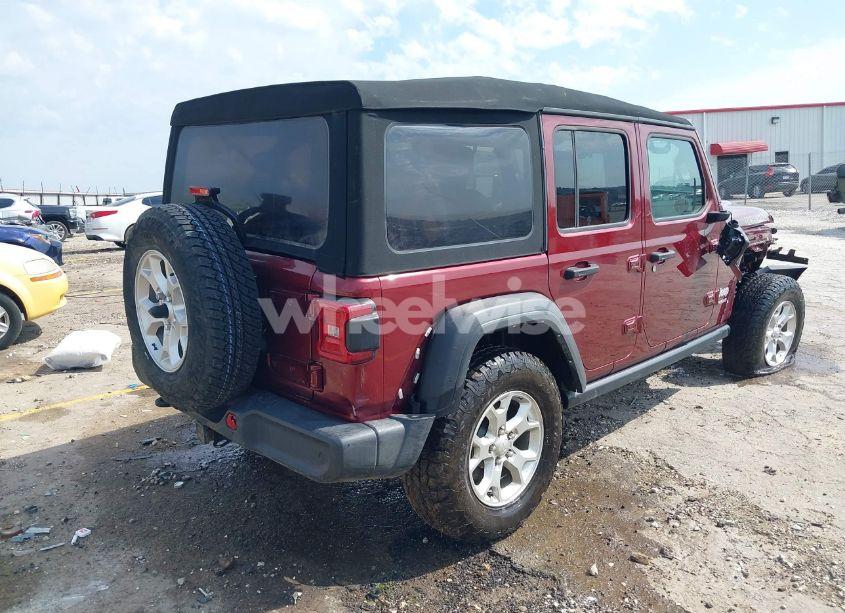 Photo 4 of 2021 Jeep Wrangler UNLIMITED ISLANDER 4X4 (VIN 1C4HJXDG0MW709711)