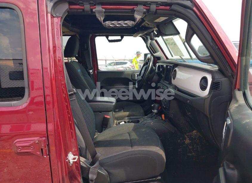 Photo 5 of 2021 Jeep Wrangler UNLIMITED ISLANDER 4X4 (VIN 1C4HJXDG0MW709711)