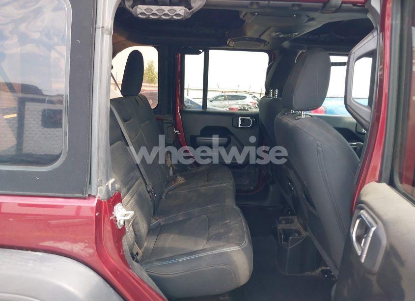 Photo 8 of 2021 Jeep Wrangler UNLIMITED ISLANDER 4X4 (VIN 1C4HJXDG0MW709711)