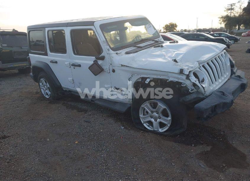 2021 Jeep Wrangler UNLIMITED SPORT S 4X4 (VIN 1C4HJXDG0MW856143) main photo
