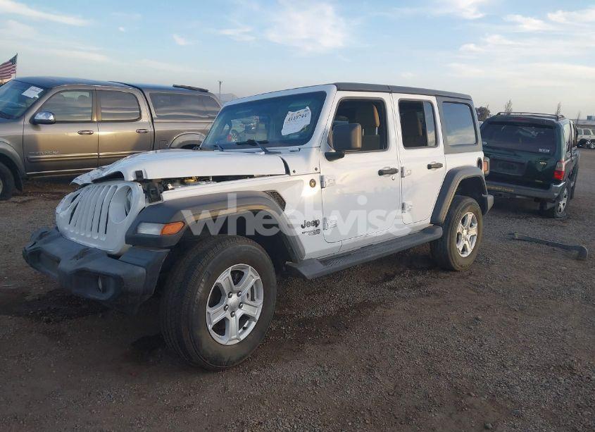 Photo 2 of 2021 Jeep Wrangler UNLIMITED SPORT S 4X4 (VIN 1C4HJXDG0MW856143)