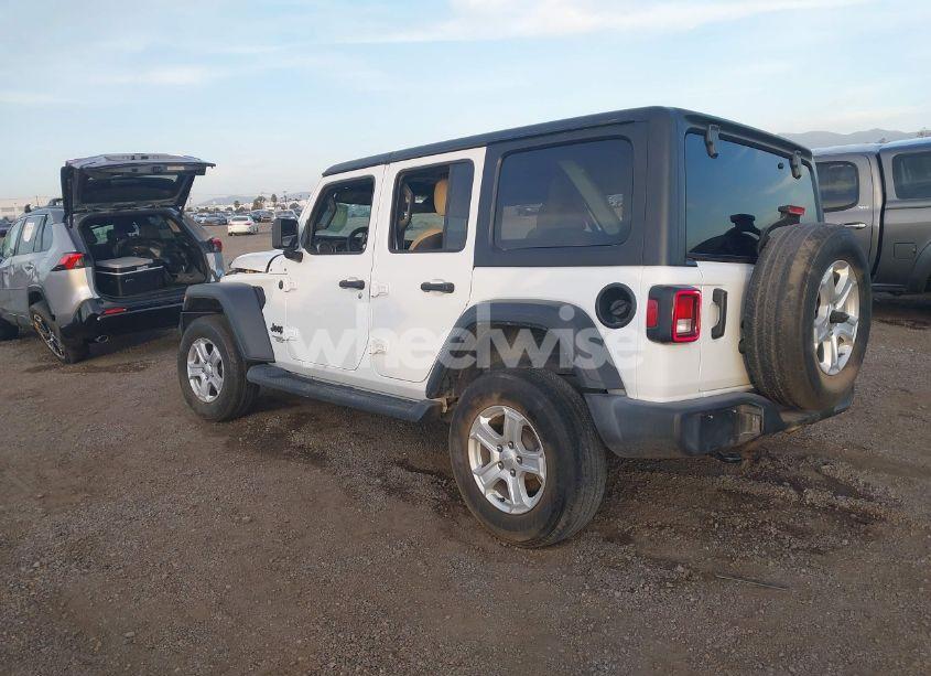 Photo 3 of 2021 Jeep Wrangler UNLIMITED SPORT S 4X4 (VIN 1C4HJXDG0MW856143)
