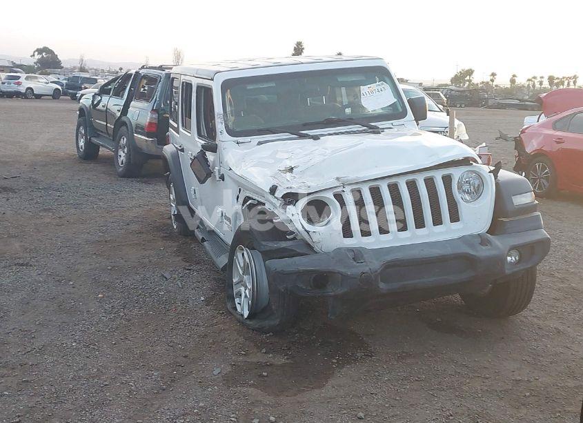 Photo 6 of 2021 Jeep Wrangler UNLIMITED SPORT S 4X4 (VIN 1C4HJXDG0MW856143)