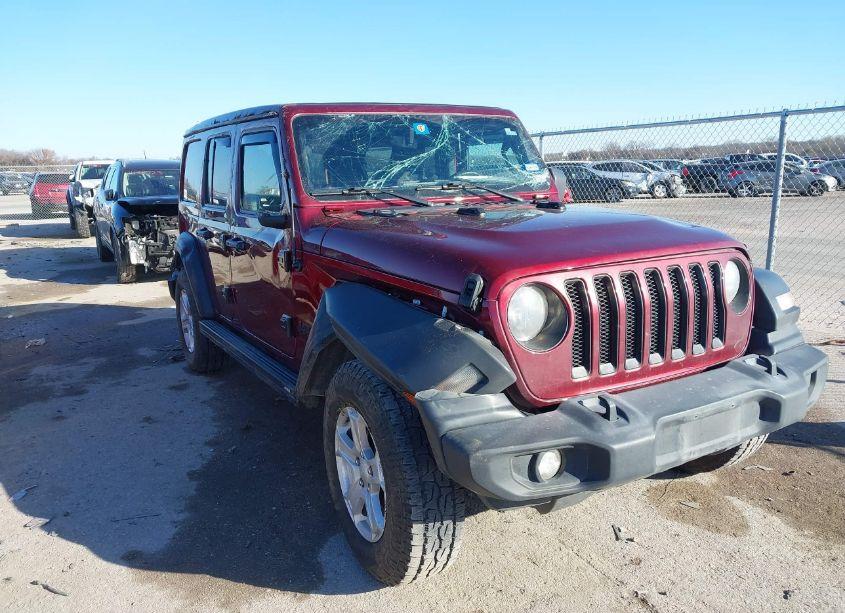 2021 Jeep Wrangler UNLIMITED SPORT S 4X4 (VIN 1C4HJXDG0MW856157) main photo