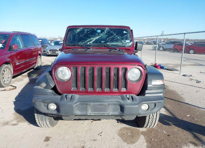 Photo 11 of 2021 Jeep Wrangler UNLIMITED SPORT S 4X4 (VIN 1C4HJXDG0MW856157)