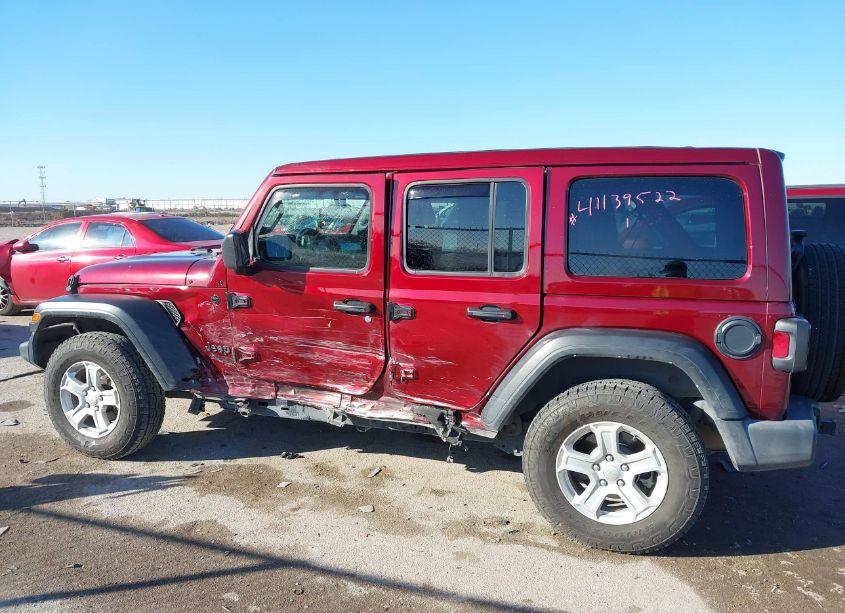 Photo 13 of 2021 Jeep Wrangler UNLIMITED SPORT S 4X4 (VIN 1C4HJXDG0MW856157)