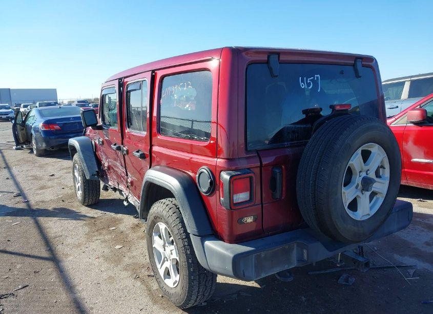 Photo 3 of 2021 Jeep Wrangler UNLIMITED SPORT S 4X4 (VIN 1C4HJXDG0MW856157)