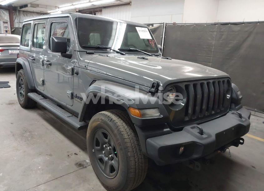 2022 Jeep Wrangler UNLIMITED SPORT 4X4 (VIN 1C4HJXDG0NW117632) main photo