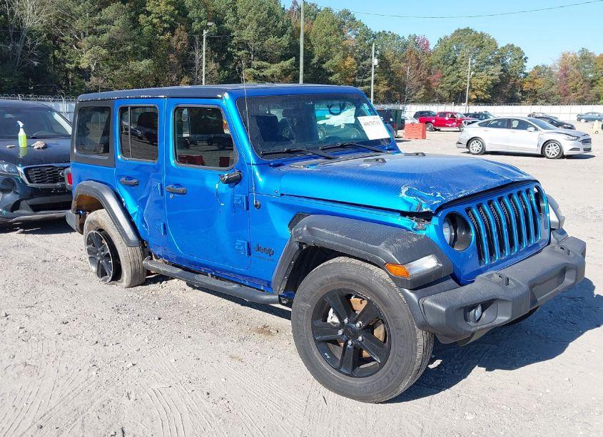 2022 Jeep Wrangler UNLIMITED SPORT ALTITUDE 4X4 (VIN 1C4HJXDG0NW194825) main photo