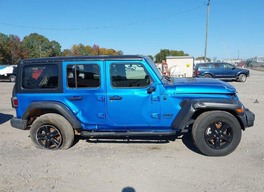 Photo 14 of 2022 Jeep Wrangler UNLIMITED SPORT ALTITUDE 4X4 (VIN 1C4HJXDG0NW194825)