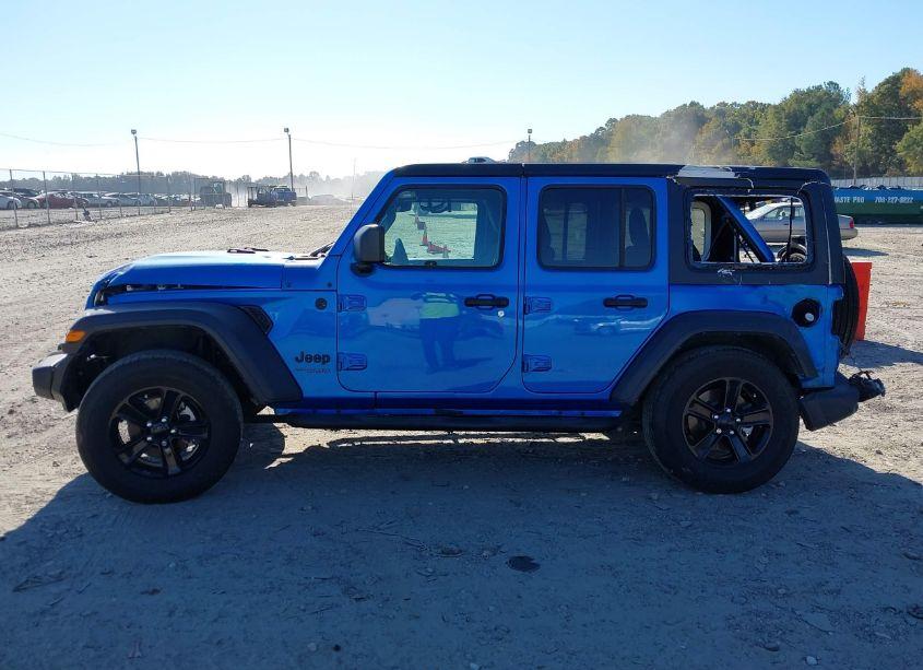 Photo 15 of 2022 Jeep Wrangler UNLIMITED SPORT ALTITUDE 4X4 (VIN 1C4HJXDG0NW194825)