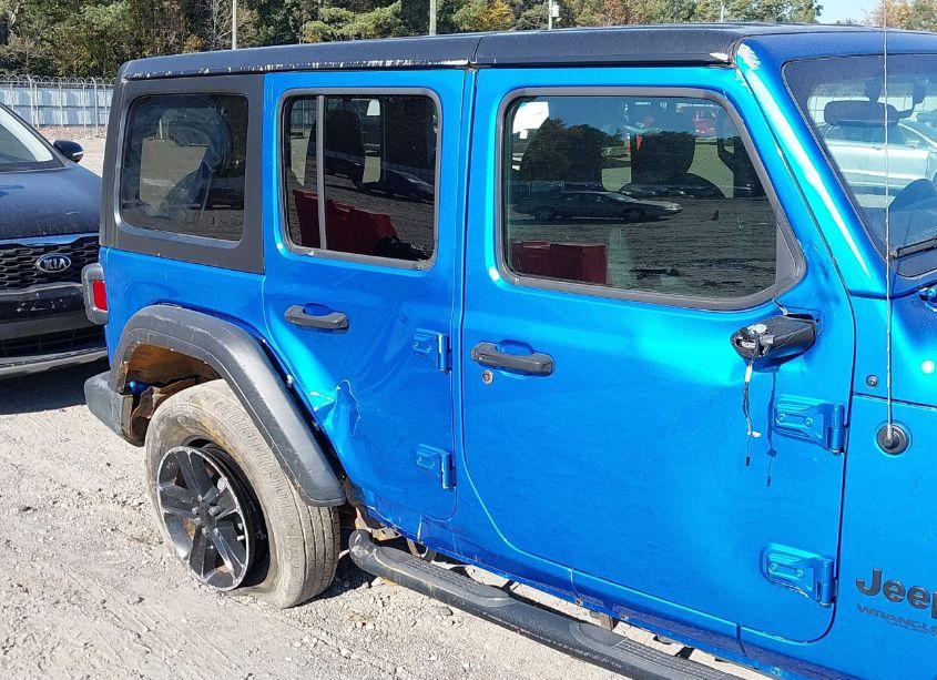 Photo 19 of 2022 Jeep Wrangler UNLIMITED SPORT ALTITUDE 4X4 (VIN 1C4HJXDG0NW194825)