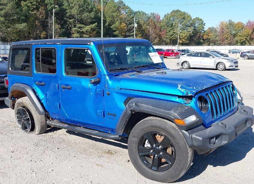 Photo 6 of 2022 Jeep Wrangler UNLIMITED SPORT ALTITUDE 4X4 (VIN 1C4HJXDG0NW194825)