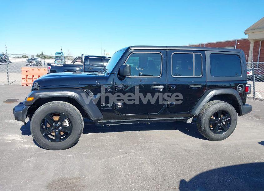 Photo 14 of 2022 Jeep Wrangler UNLIMITED SPORT ALTITUDE 4X4 (VIN 1C4HJXDG0NW200459)