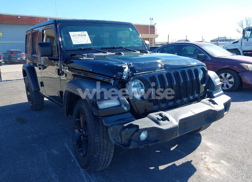 Photo 6 of 2022 Jeep Wrangler UNLIMITED SPORT ALTITUDE 4X4 (VIN 1C4HJXDG0NW200459)