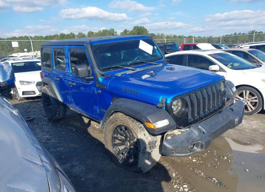 Photo 13 of 2022 Jeep Wrangler UNLIMITED WILLYS SPORT (VIN 1C4HJXDG0NW224440)