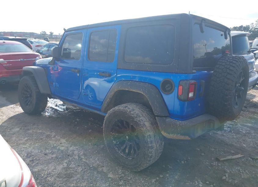 Photo 3 of 2022 Jeep Wrangler UNLIMITED WILLYS SPORT (VIN 1C4HJXDG0NW224440)