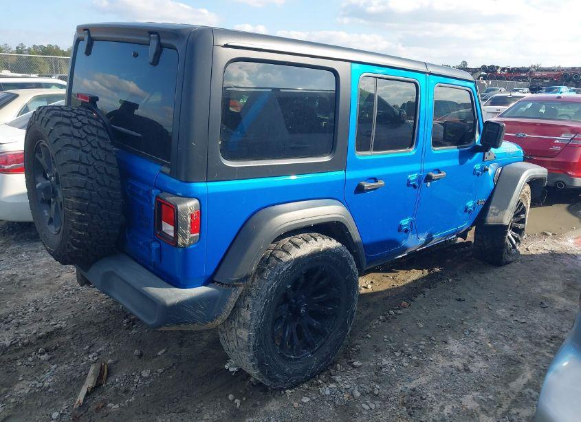 Photo 4 of 2022 Jeep Wrangler UNLIMITED WILLYS SPORT (VIN 1C4HJXDG0NW224440)