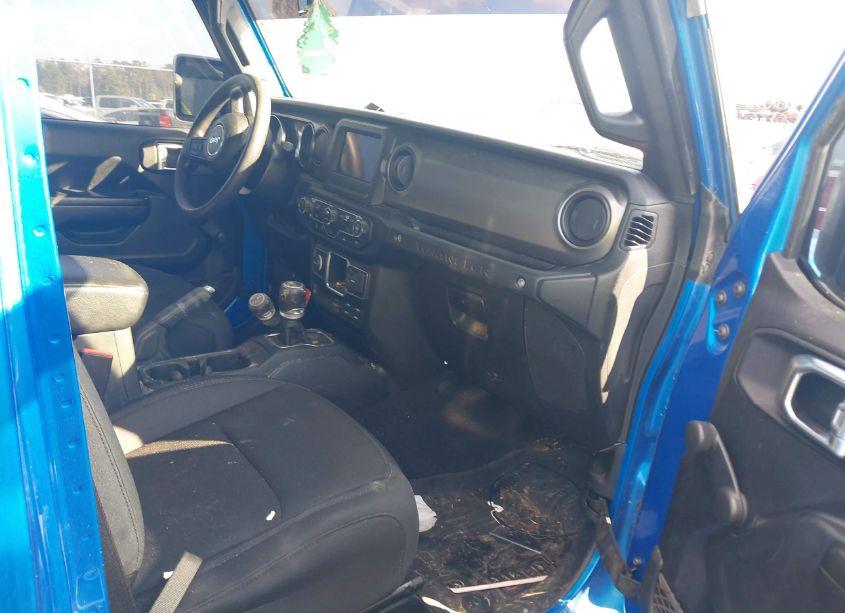 Photo 5 of 2022 Jeep Wrangler UNLIMITED WILLYS SPORT (VIN 1C4HJXDG0NW224440)