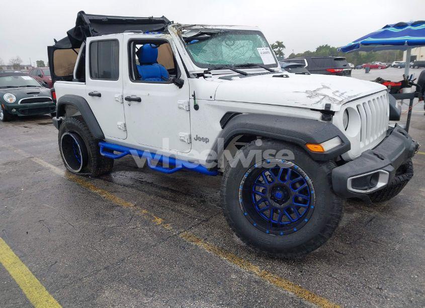 2018 Jeep Wrangler UNLIMITED SPORT S 4X4 (VIN 1C4HJXDG1JW157857) main photo