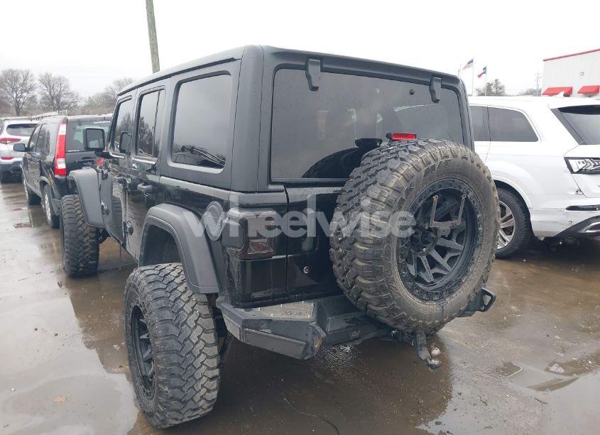 Photo 3 of 2018 Jeep Wrangler UNLIMITED SPORT S 4X4 (VIN 1C4HJXDG1JW221864)